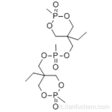 Bis [(5-etil-2-metil-1,3,2-diossaposforinan-5-il) metil] metilfosfonato P, P&#39;-diossido CAS 42595-45-9